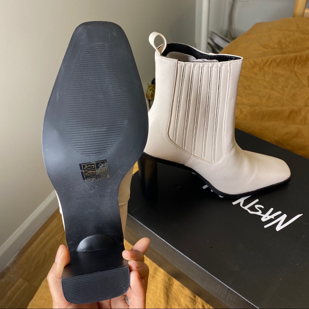 Nasty Gal Vegan Leather Booties - Picture 3 of 8